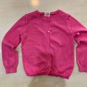 J Crew Crewcuts Cardigan girls 4-5 pink